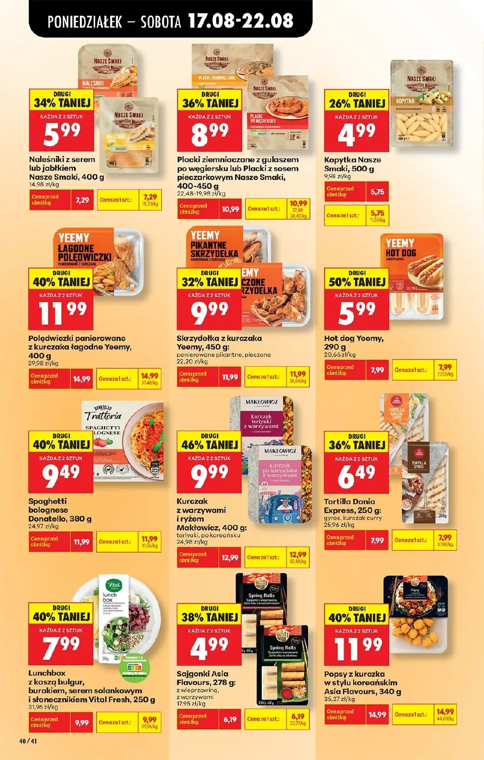 gazetka promocyjna Biedronka Od poniedziałku - Strona 56