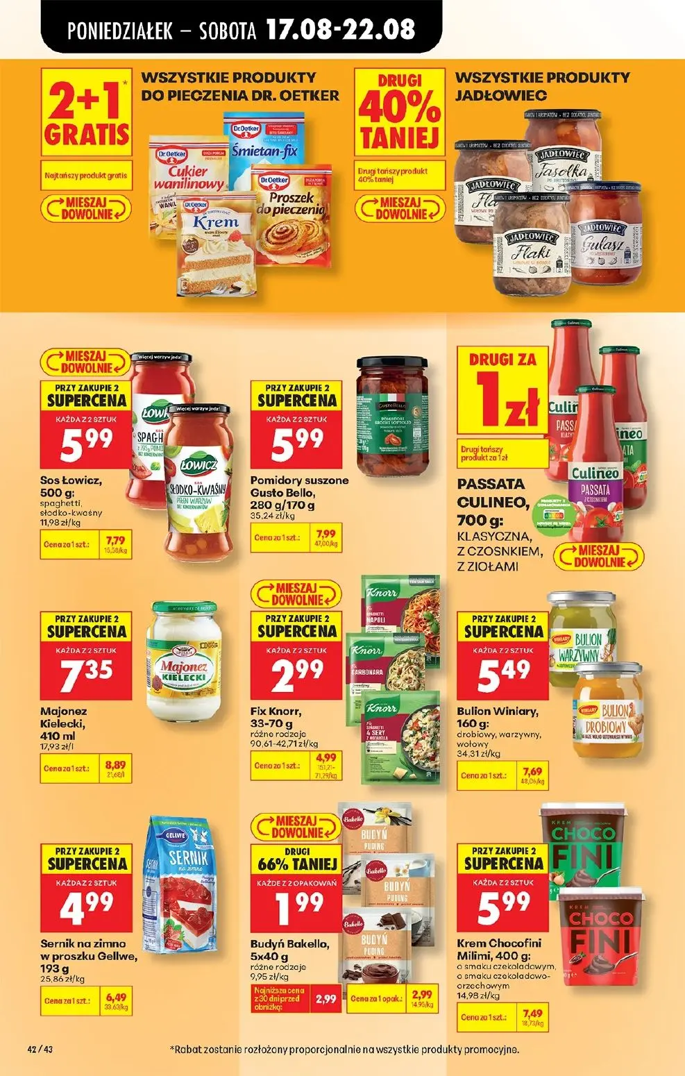 gazetka promocyjna Biedronka Od poniedziałku - Strona 58