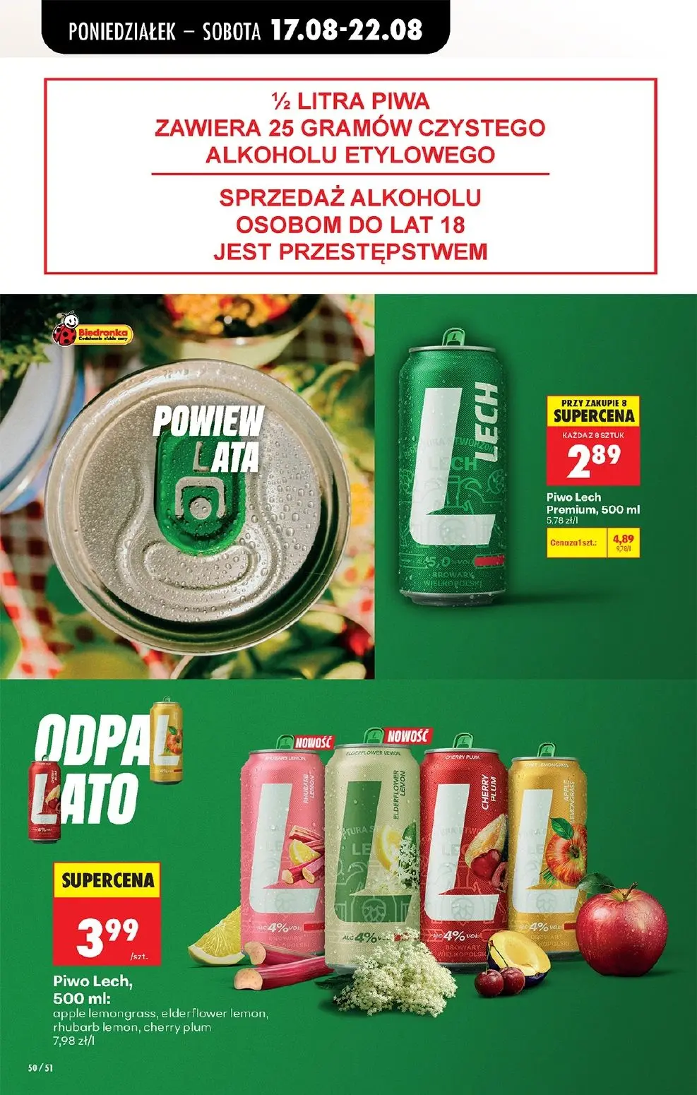 gazetka promocyjna Biedronka Od poniedziałku - Strona 72