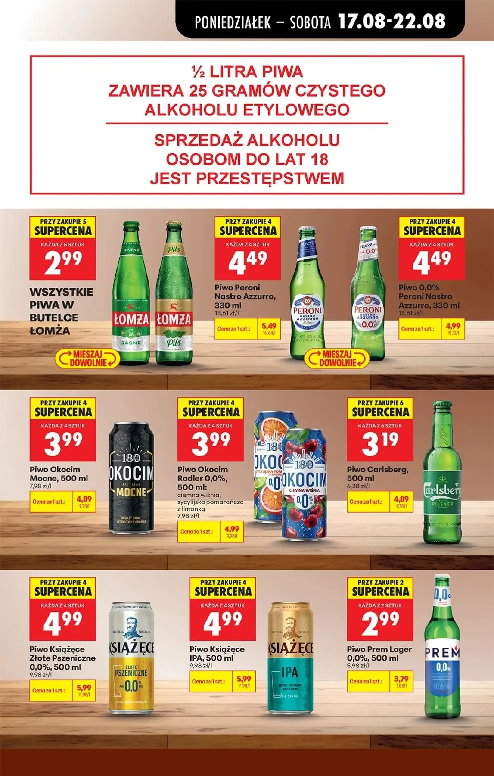 gazetka promocyjna Biedronka Od poniedziałku - Strona 73
