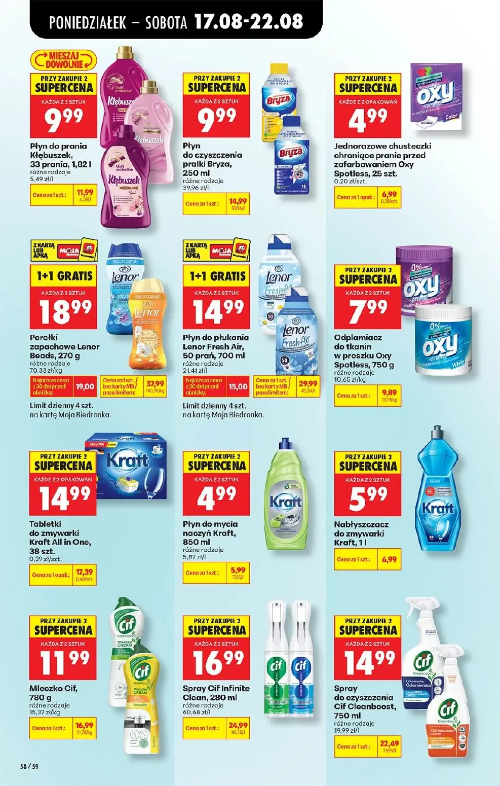 gazetka promocyjna Biedronka Od poniedziałku - Strona 82