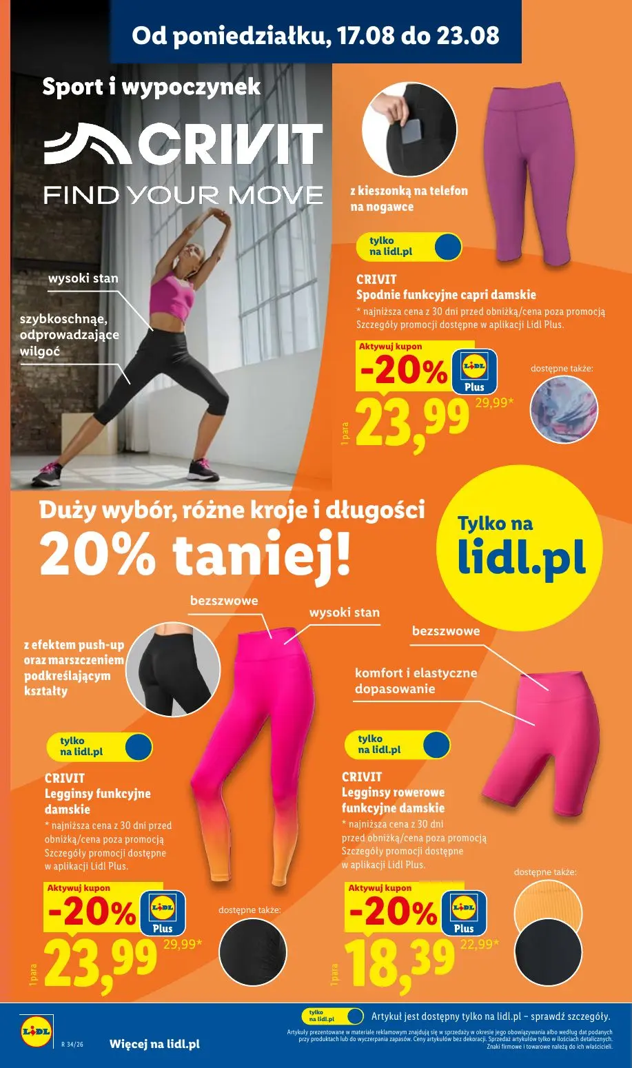 gazetka promocyjna LIDL Od poniedziałku - Strona 20