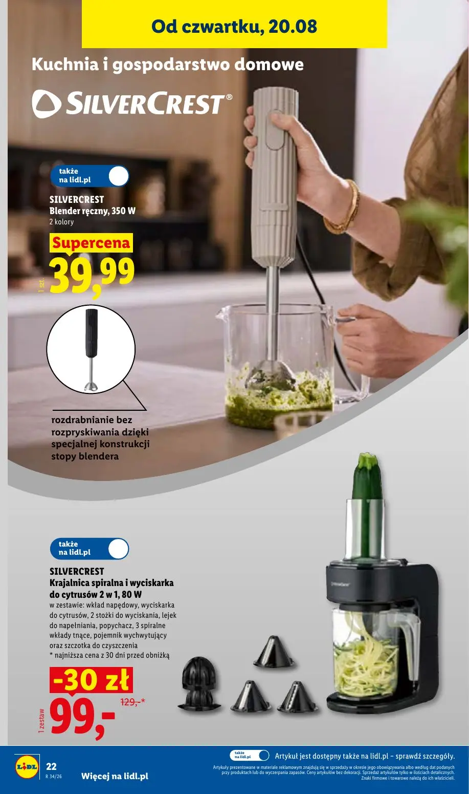 gazetka promocyjna LIDL Od poniedziałku - Strona 34