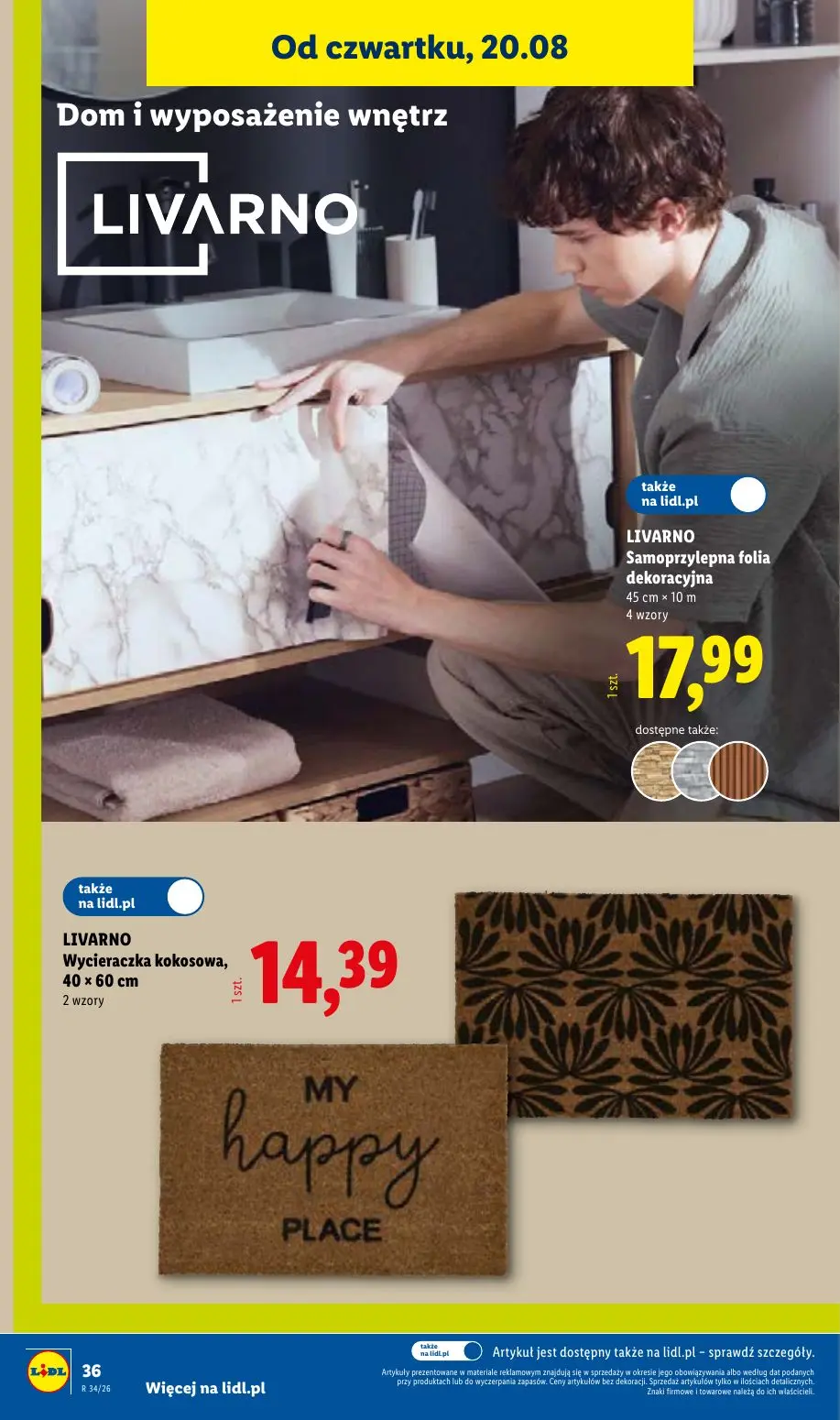 gazetka promocyjna LIDL Od poniedziałku - Strona 48
