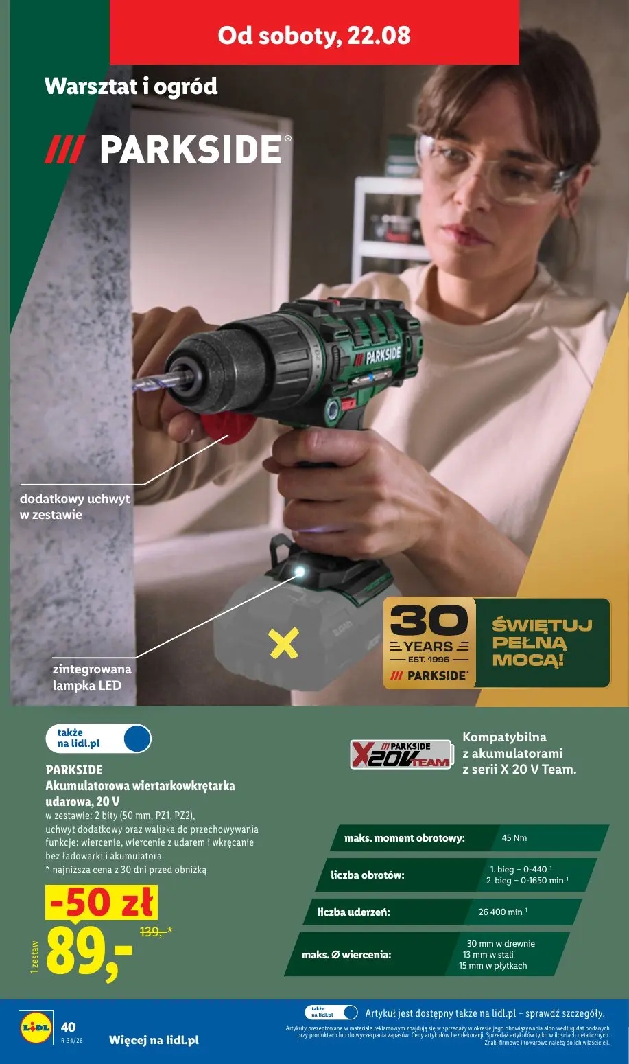 gazetka promocyjna LIDL Od poniedziałku - Strona 52