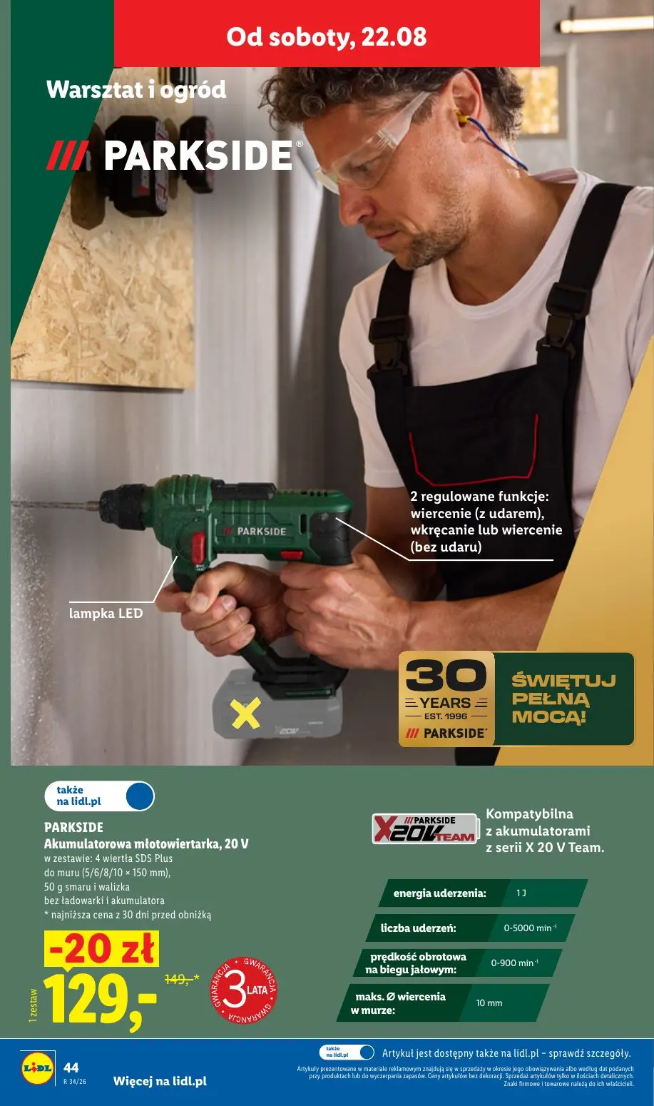gazetka promocyjna LIDL Od poniedziałku - Strona 56