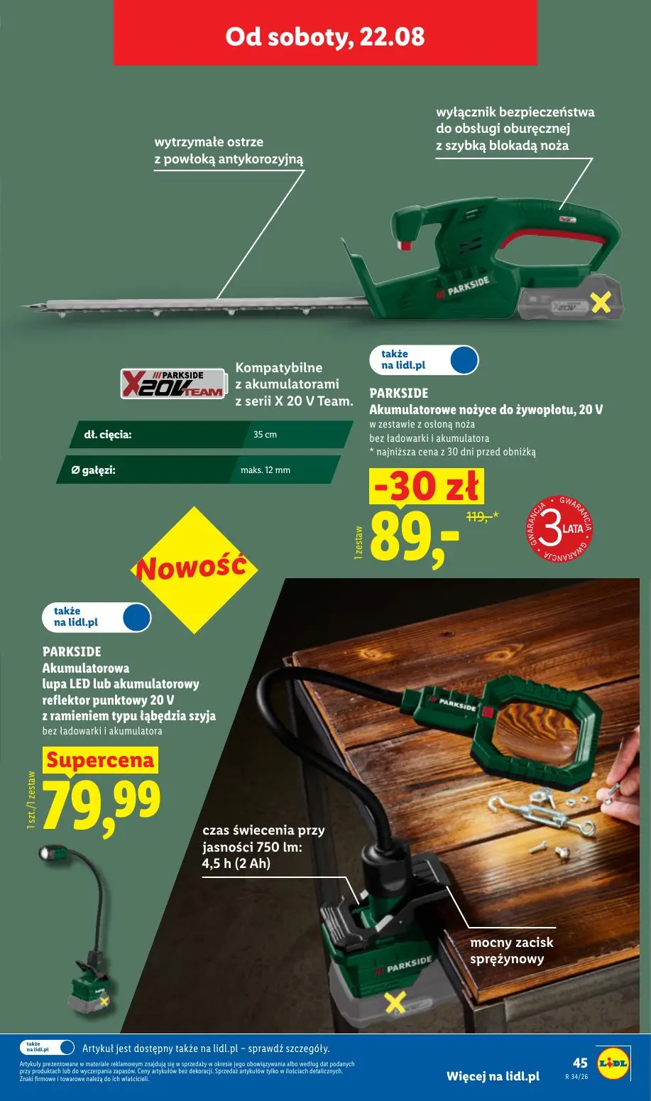 gazetka promocyjna LIDL Od poniedziałku - Strona 57