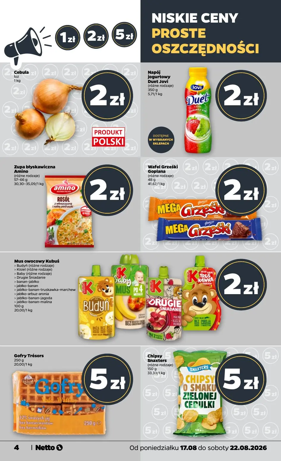 gazetka promocyjna NETTO Gazetka spożywcza  - Strona 4