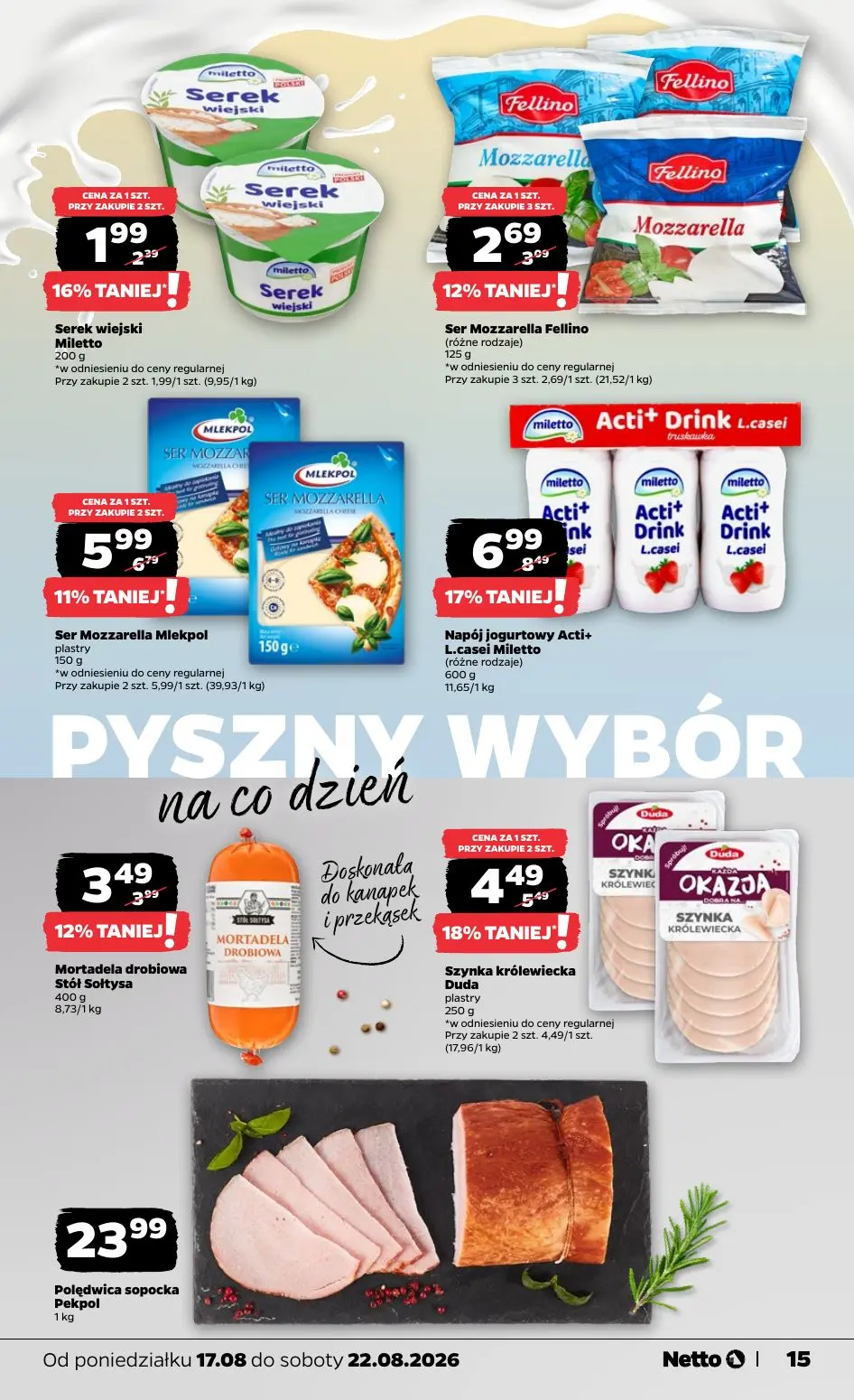 gazetka promocyjna NETTO Gazetka spożywcza  - Strona 15