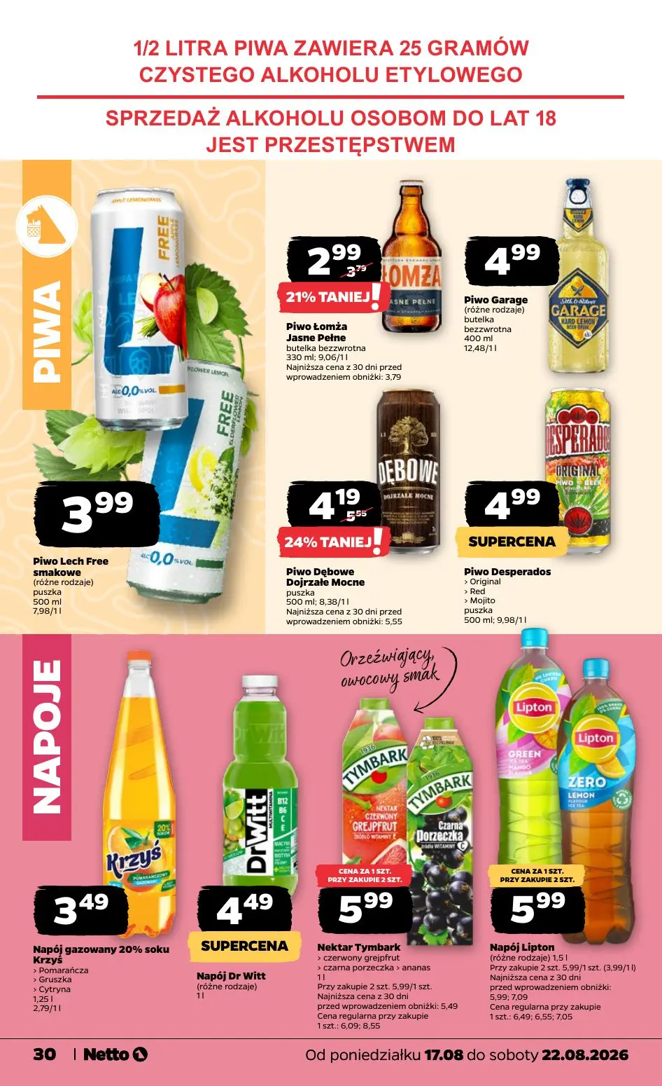 gazetka promocyjna NETTO Gazetka spożywcza  - Strona 30