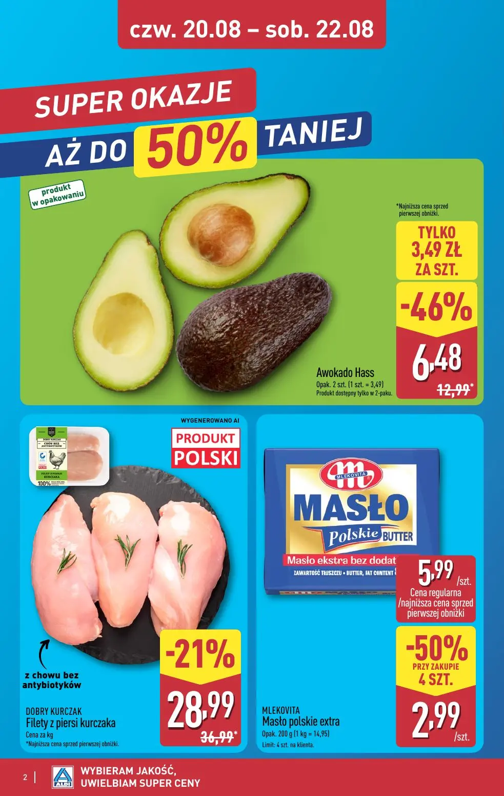 gazetka promocyjna ALDI Tani Weekend - Strona 2