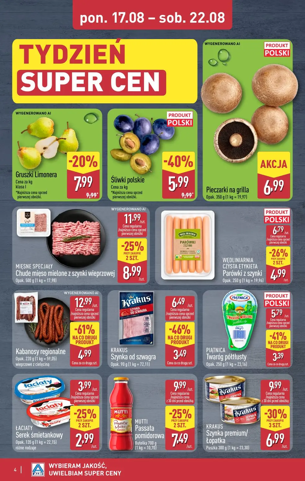 gazetka promocyjna ALDI Tani Weekend - Strona 4