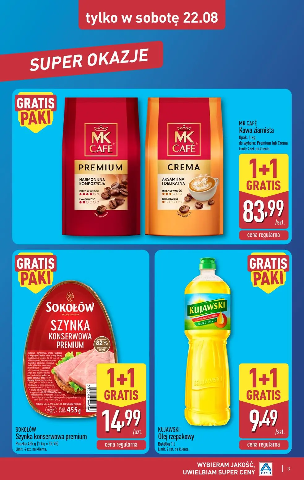 gazetka promocyjna ALDI Tani Weekend - Strona 3