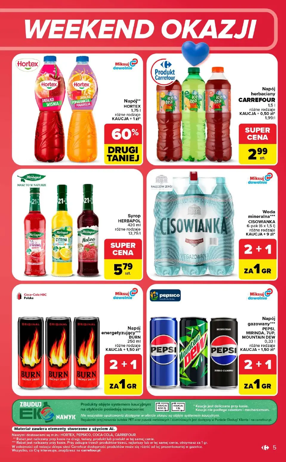 gazetka promocyjna Carrefour Weekend okazji - Strona 5