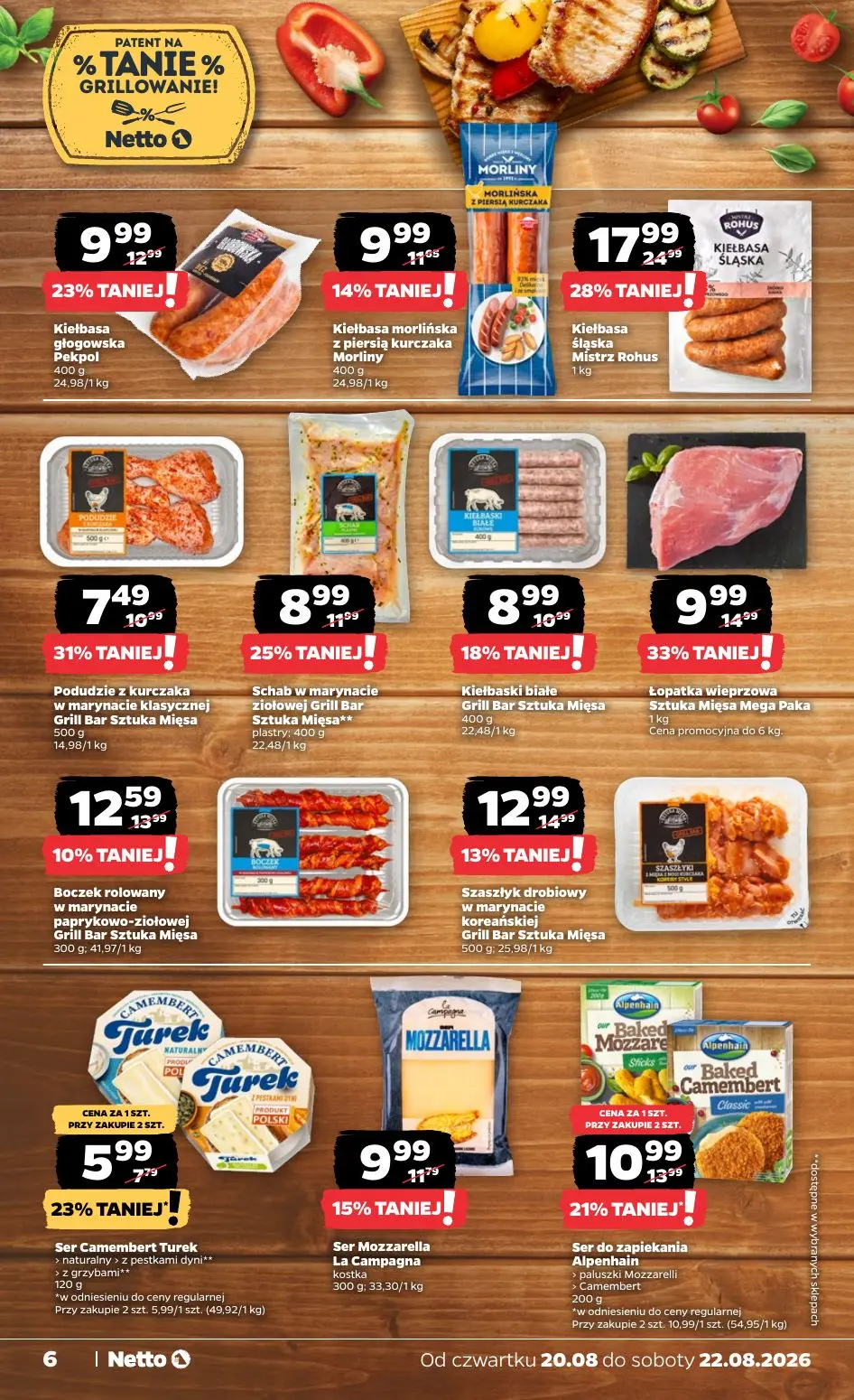 gazetka promocyjna NETTO Gazetka spożywcza - Strona 6