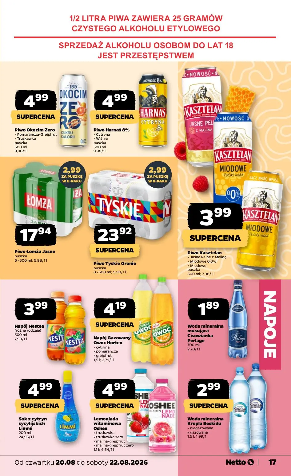 gazetka promocyjna NETTO Gazetka spożywcza - Strona 17