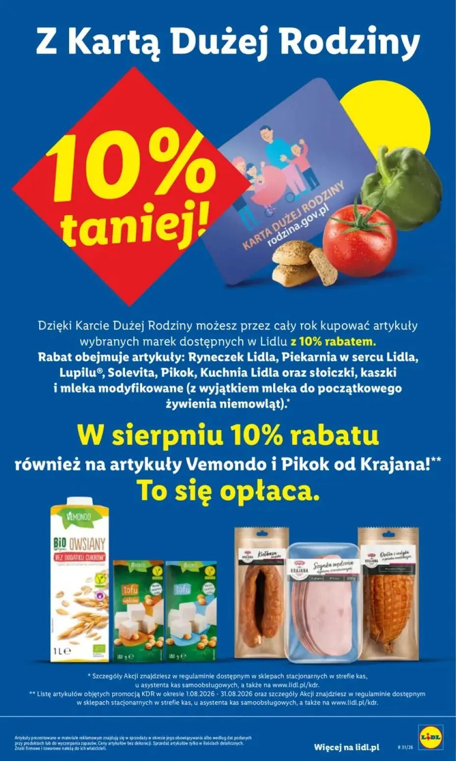 gazetka promocyjna LIDL Tani weekend - Strona 6