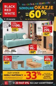 Gazetka promocyjna Black Red White, ważna od 2026-08-03 do 2026-08-23.