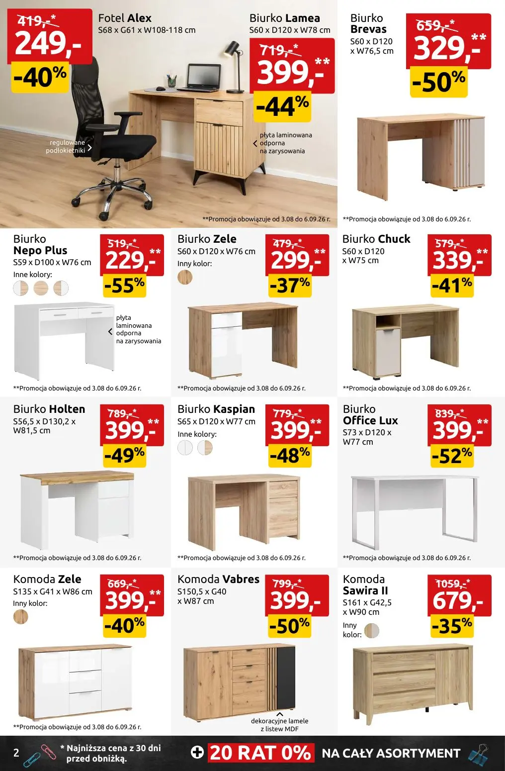 gazetka promocyjna Black Red White NIE CZEKAJ NA DZWONEK - Strona 2