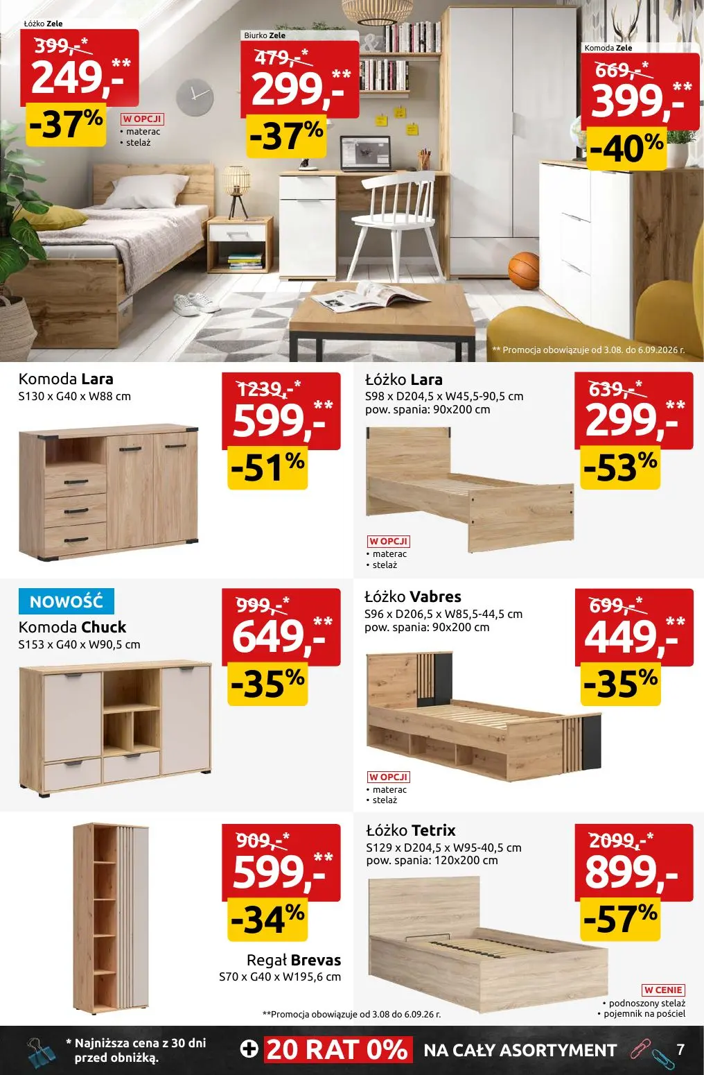 gazetka promocyjna Black Red White NIE CZEKAJ NA DZWONEK - Strona 7