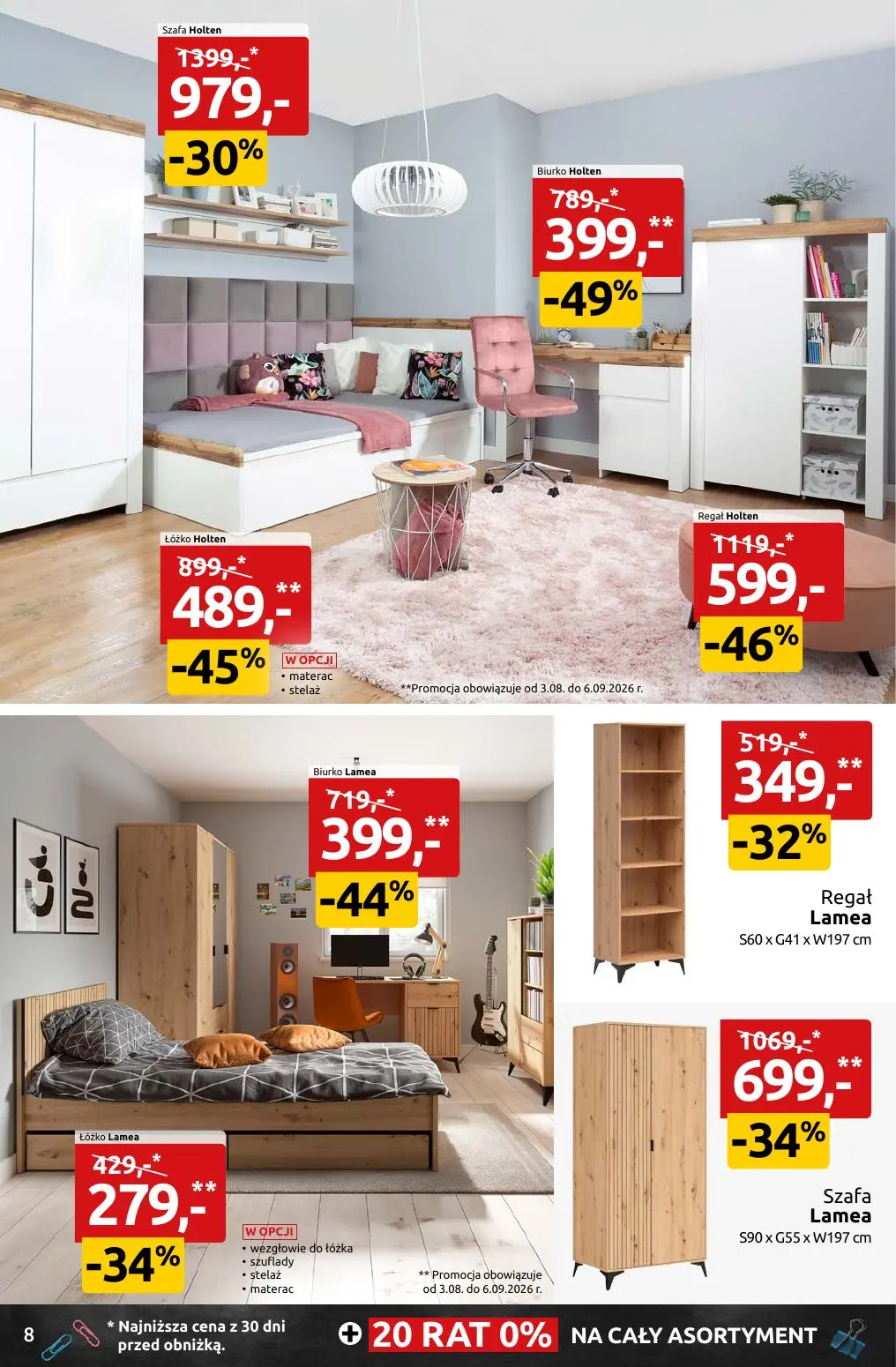 gazetka promocyjna Black Red White NIE CZEKAJ NA DZWONEK - Strona 8