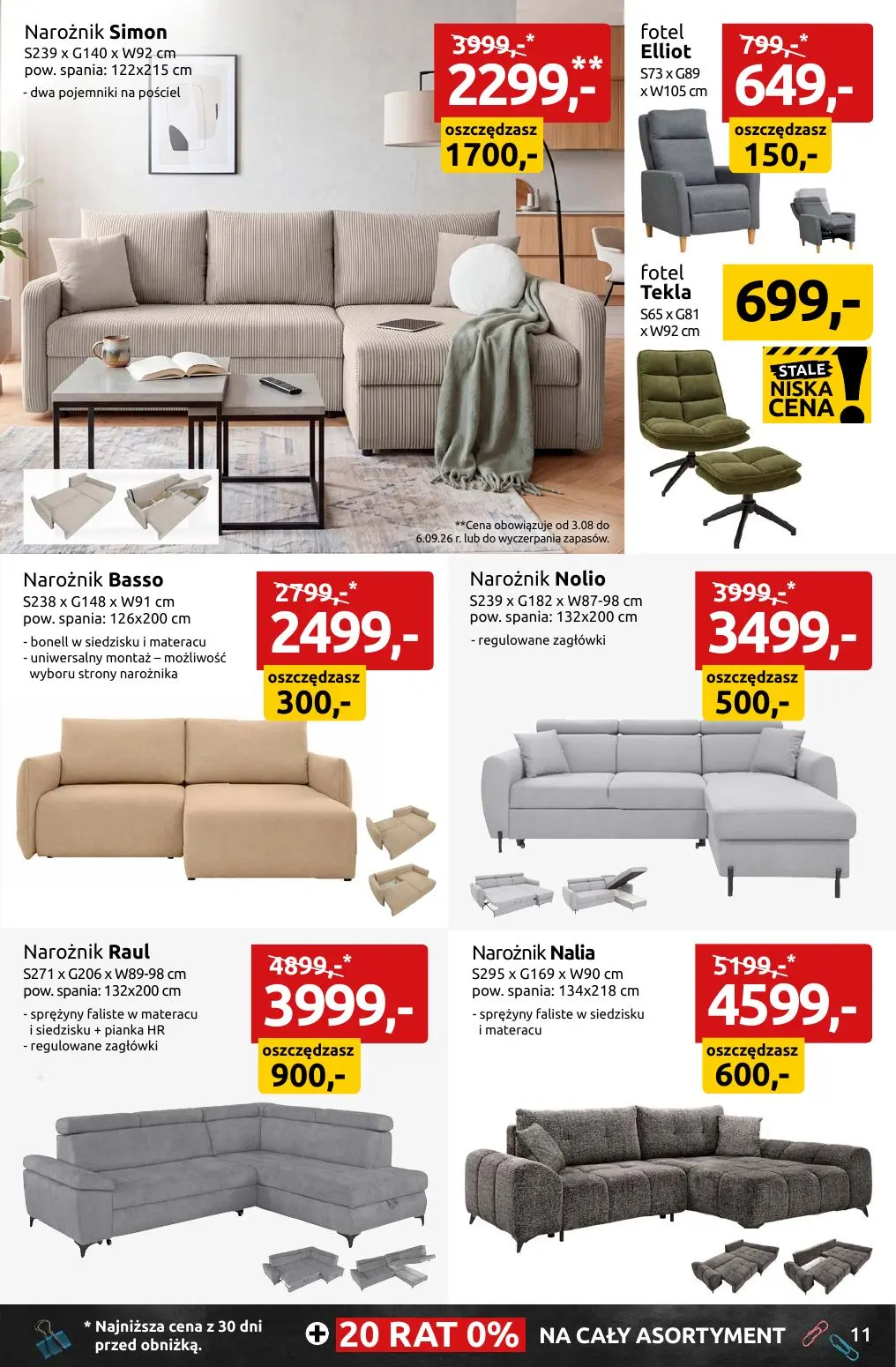 gazetka promocyjna Black Red White NIE CZEKAJ NA DZWONEK - Strona 11