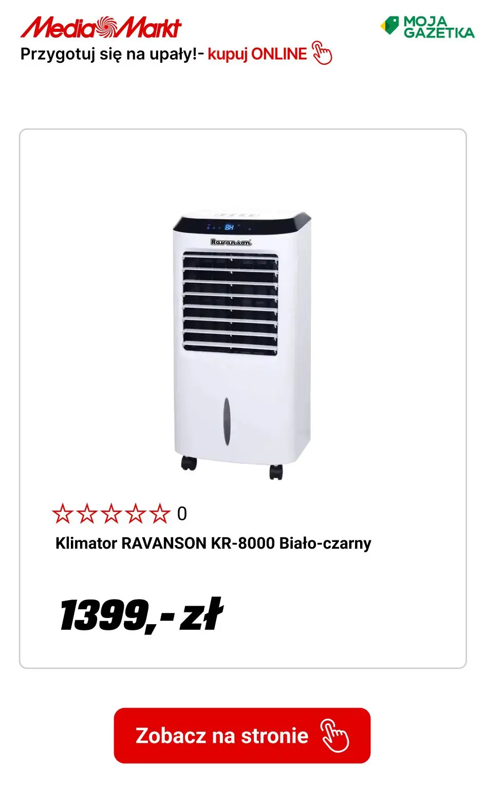 gazetka promocyjna Media Markt Przygotuj się na upały! - Strona 2