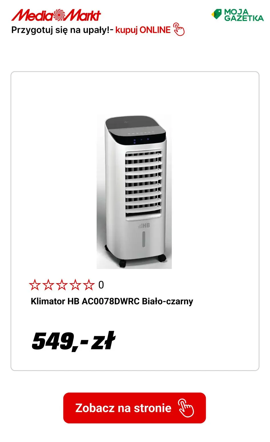 gazetka promocyjna Media Markt Przygotuj się na upały! - Strona 6