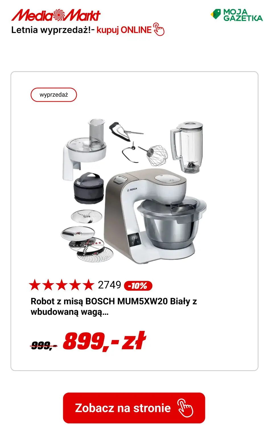 gazetka promocyjna Media Markt Lednia WYPRZEDAŻ do -80%!! - Strona 5
