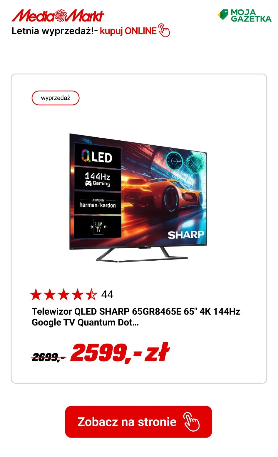 gazetka promocyjna Media Markt Lednia WYPRZEDAŻ do -80%!! - Strona 9