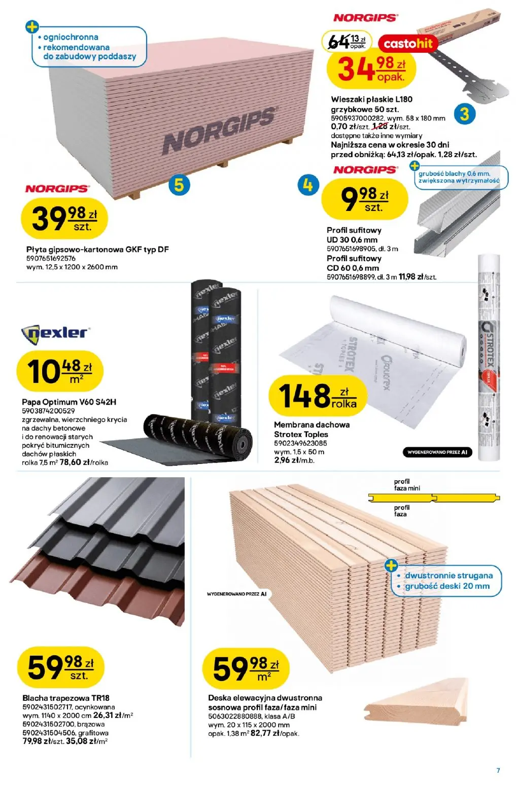 gazetka promocyjna castorama Termomodernizacja - Strona 7