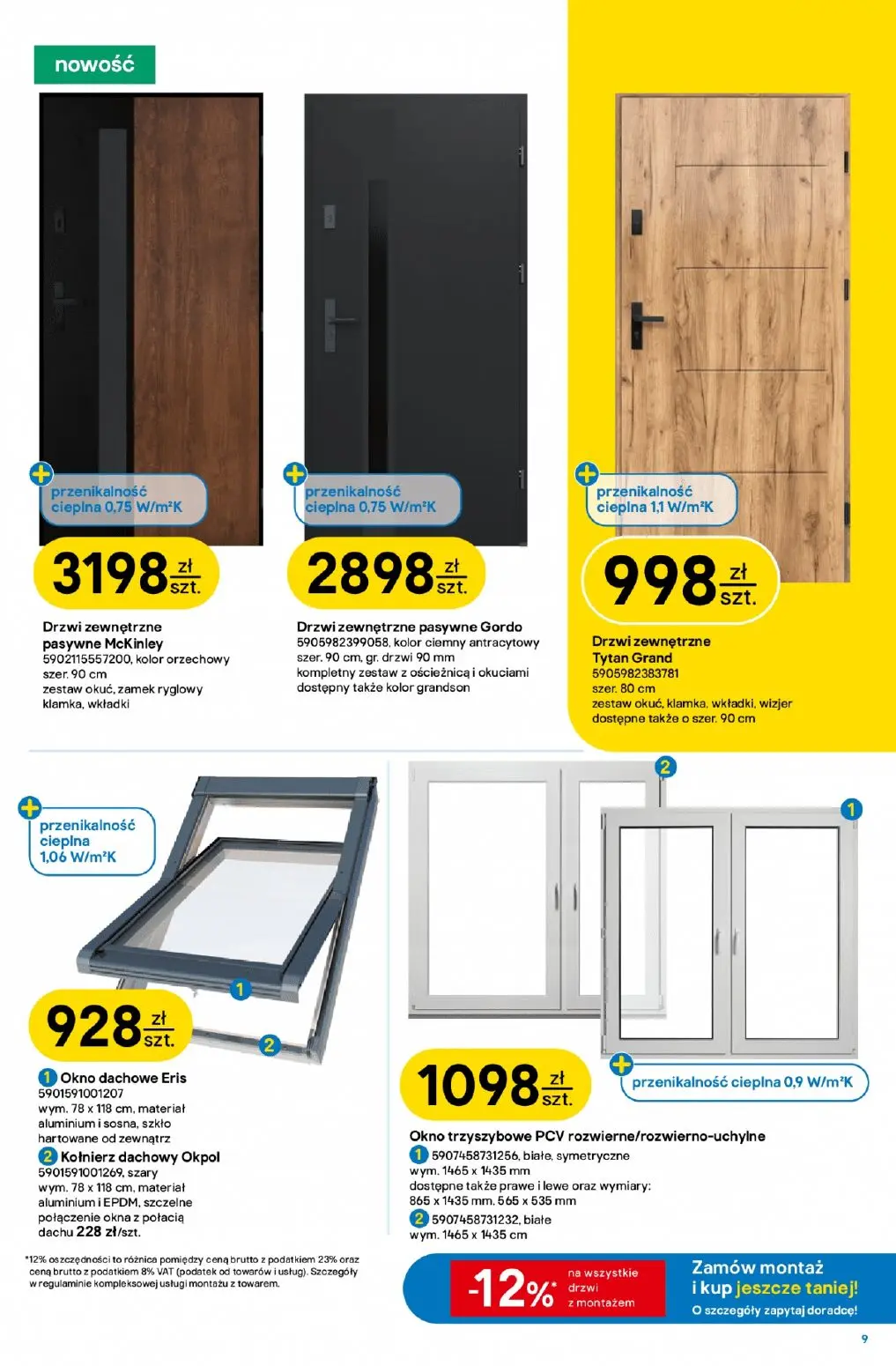 gazetka promocyjna castorama Termomodernizacja - Strona 9