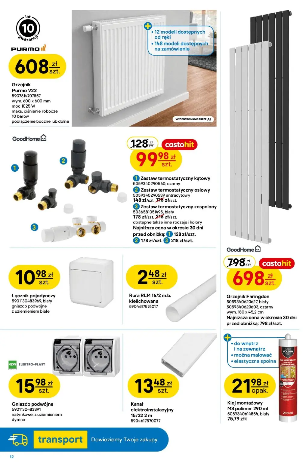 gazetka promocyjna castorama Termomodernizacja - Strona 12