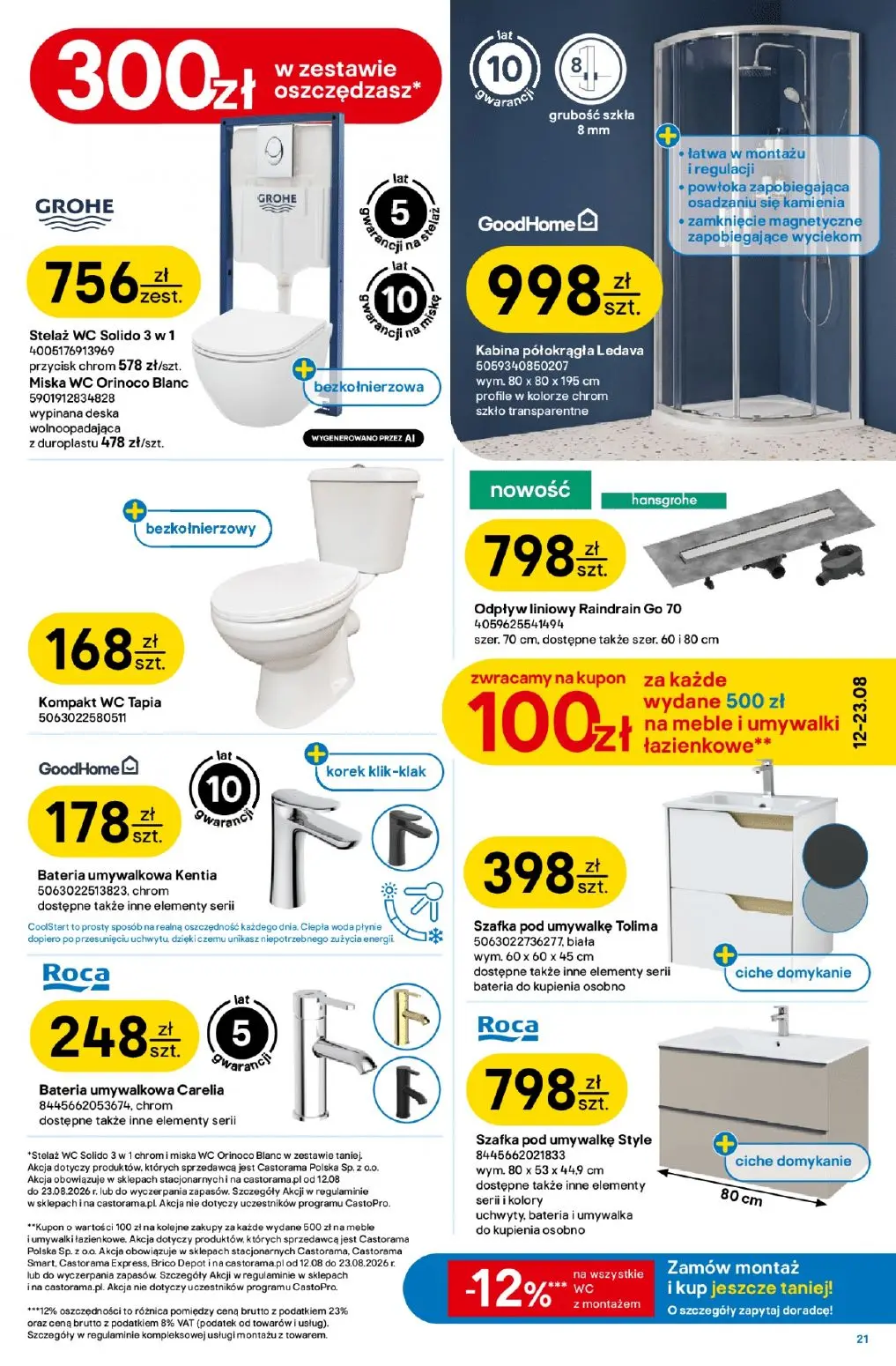 gazetka promocyjna castorama Termomodernizacja - Strona 21
