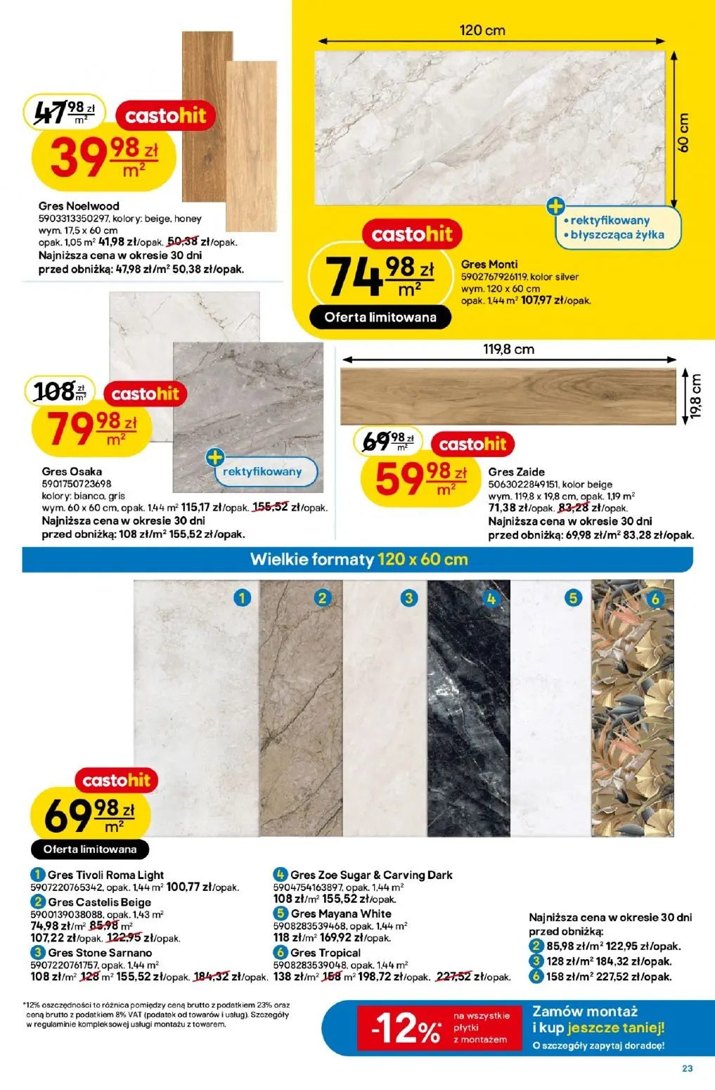 gazetka promocyjna castorama Termomodernizacja - Strona 23