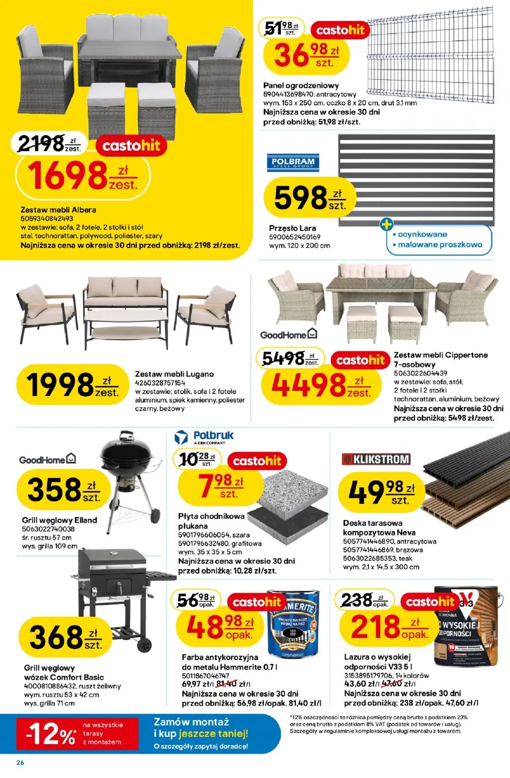 gazetka promocyjna castorama Termomodernizacja - Strona 26