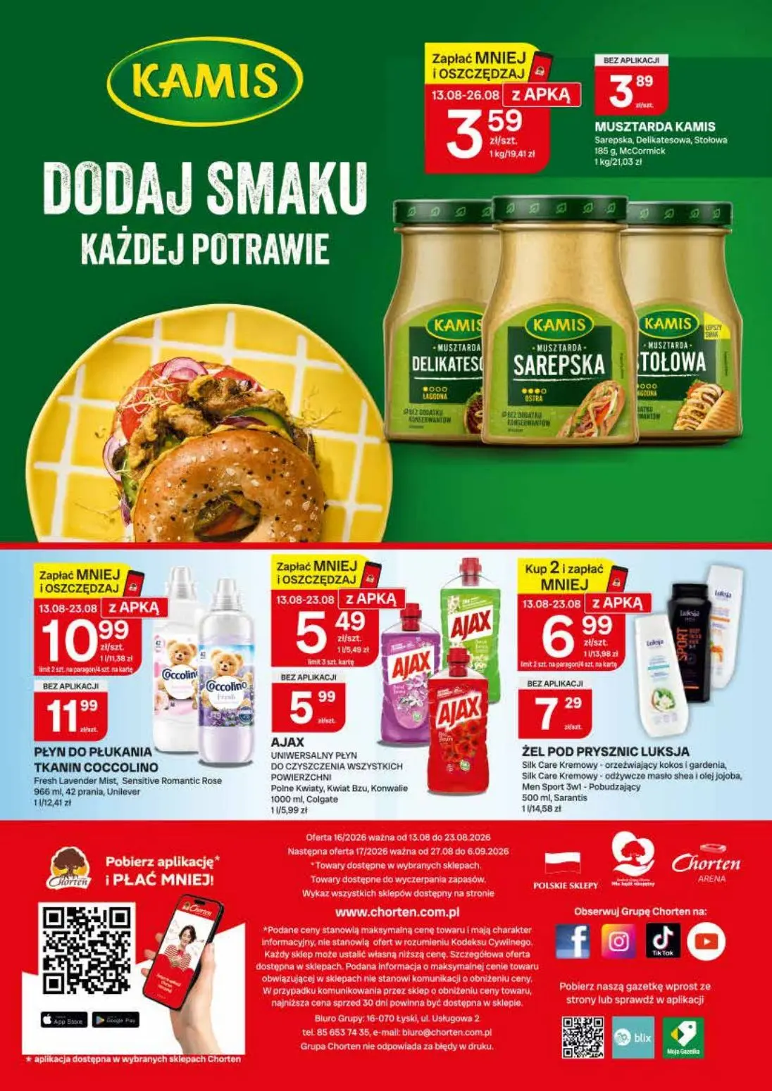 gazetka promocyjna Chorten Lubelskie, Radom - market - Strona 8