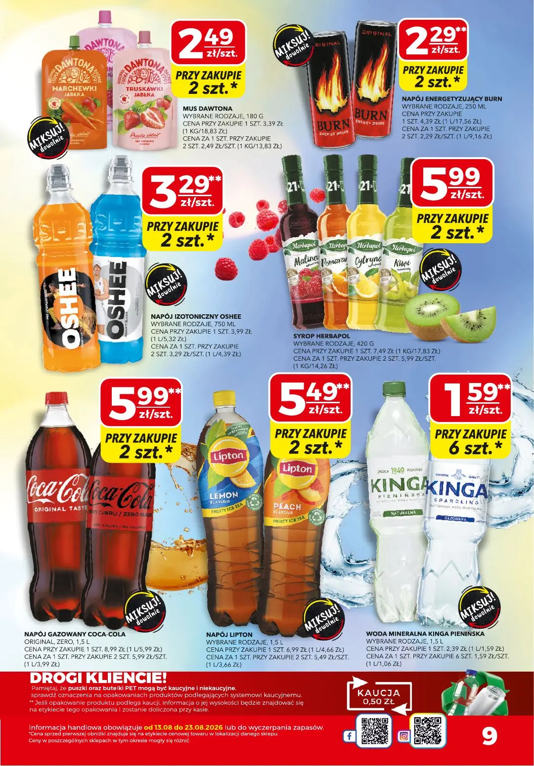 gazetka promocyjna Top Market Smakuj końcówkę wakacji - Strona 9