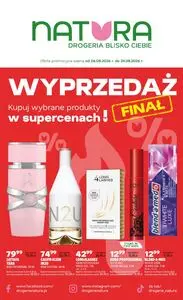 Gazetka promocyjna Natura, ważna od 2026-08-06 do 2026-08-24.