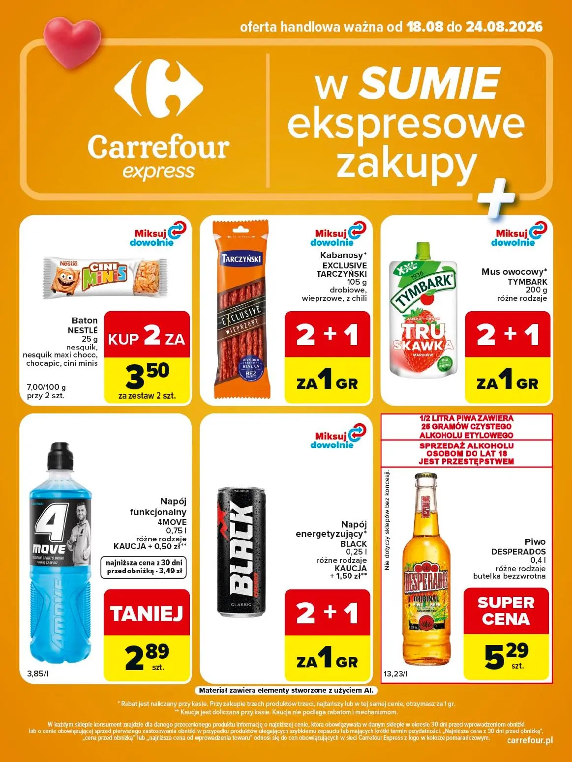 gazetka promocyjna Carrefour Express W sumie ekspresowe zakupy - Strona 2
