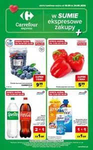 Gazetka promocyjna Carrefour Express, ważna od 2026-08-18 do 2026-08-24.