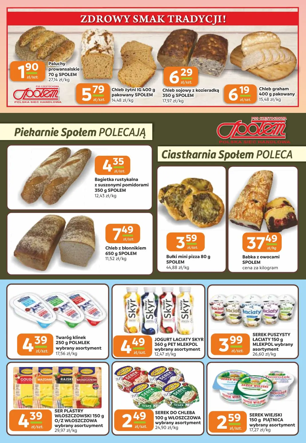 gazetka promocyjna Społem Częstochowa  - Strona 2