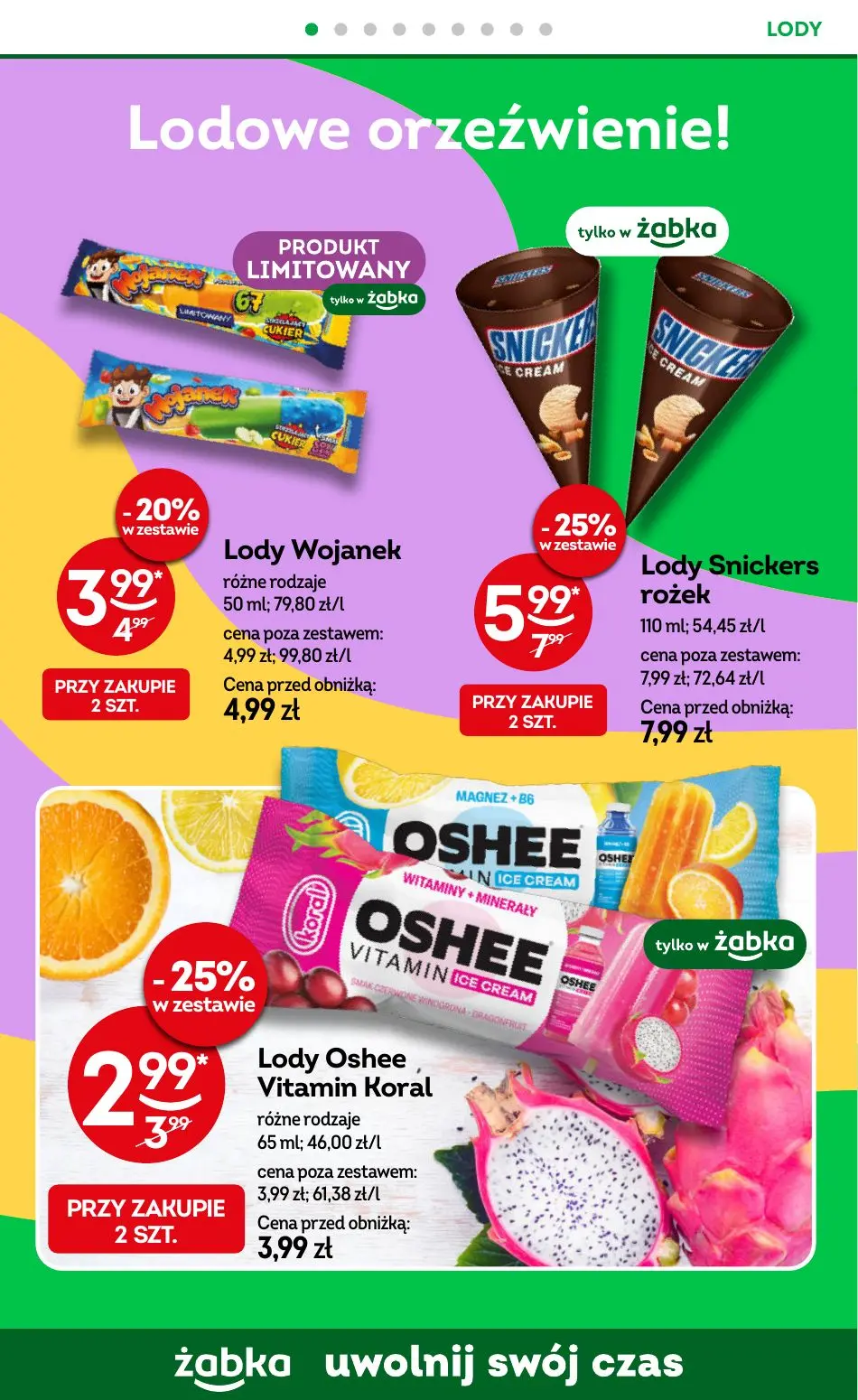 gazetka promocyjna Żabka Uwolnij swój czas! - Strona 52