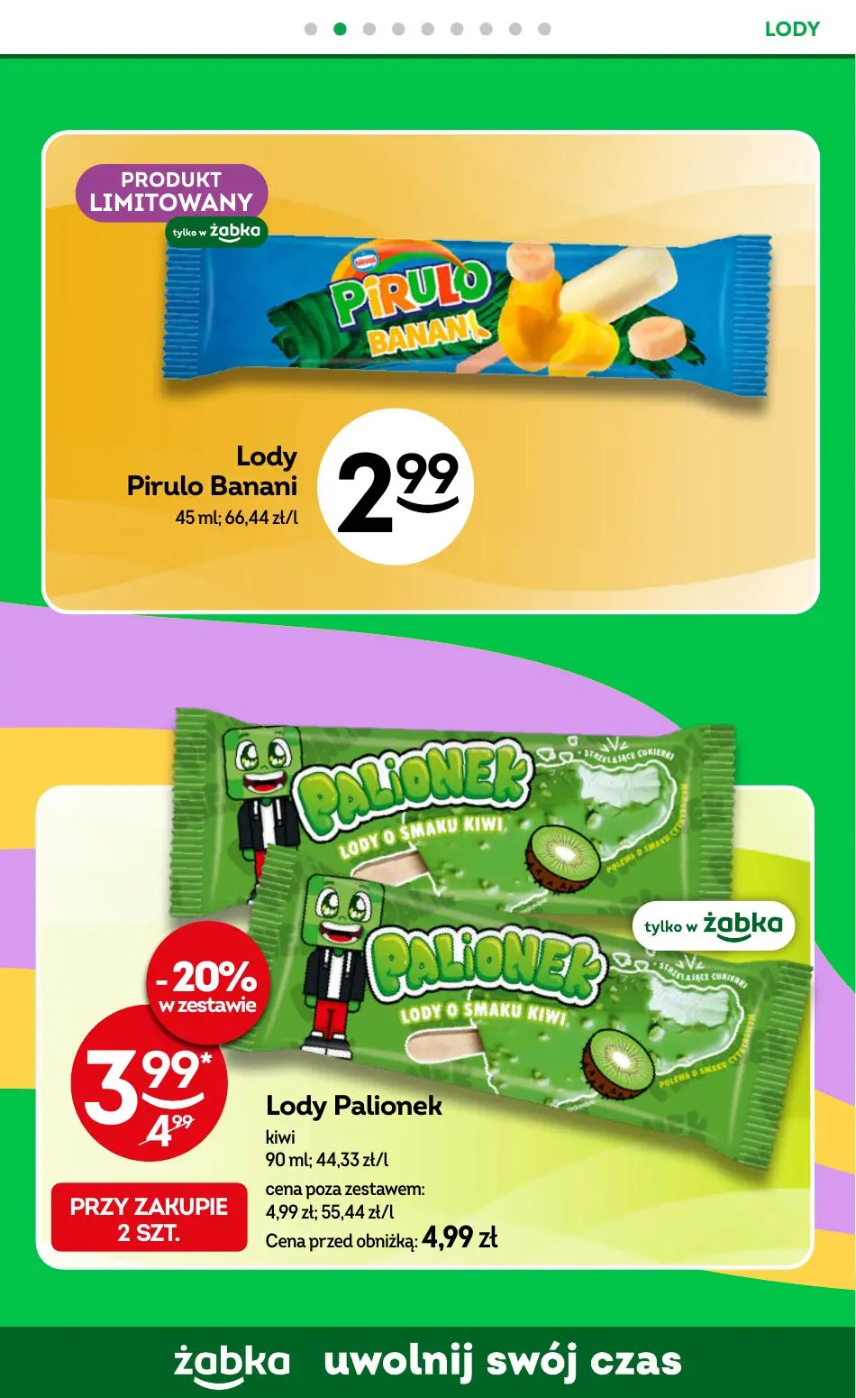 gazetka promocyjna Żabka Uwolnij swój czas! - Strona 53