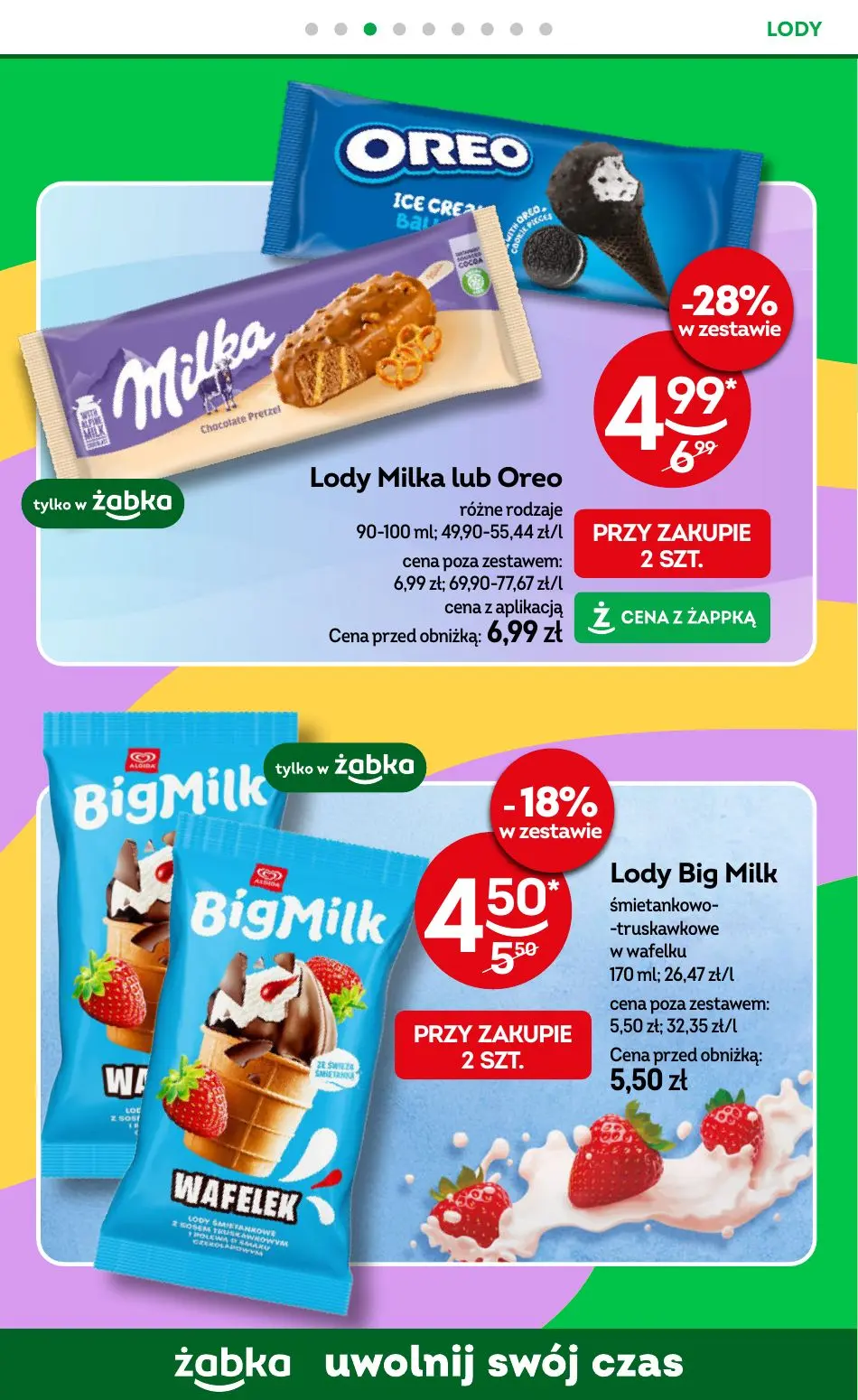 gazetka promocyjna Żabka Uwolnij swój czas! - Strona 54