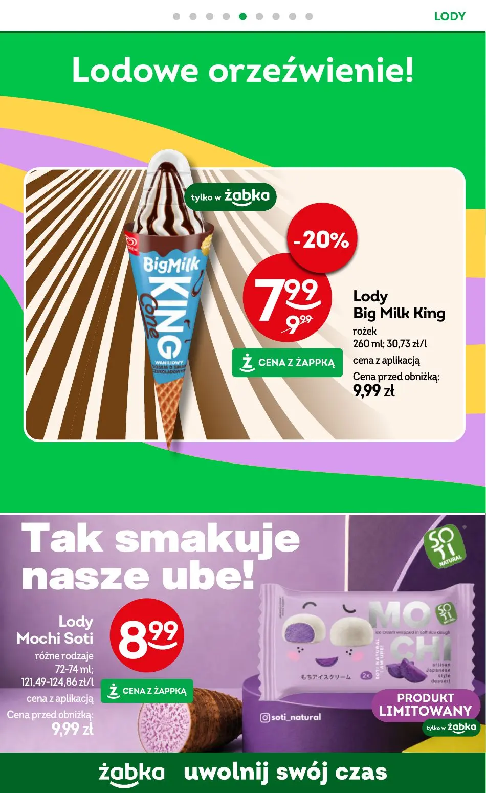 gazetka promocyjna Żabka Uwolnij swój czas! - Strona 56