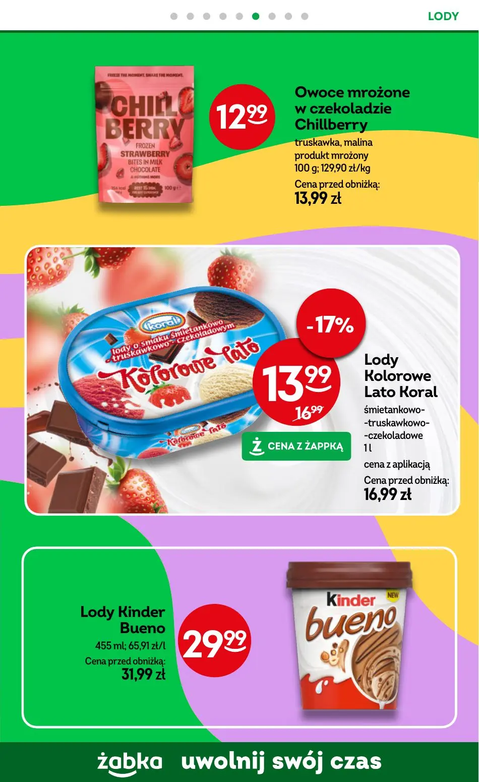 gazetka promocyjna Żabka Uwolnij swój czas! - Strona 57