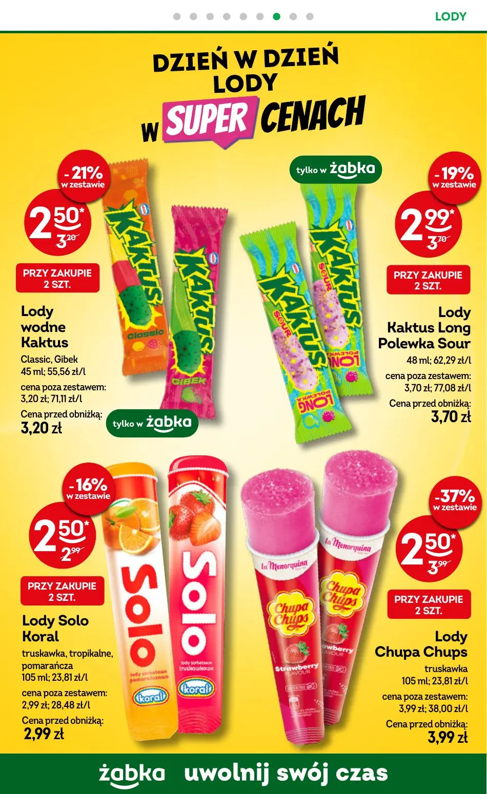 gazetka promocyjna Żabka Uwolnij swój czas! - Strona 58