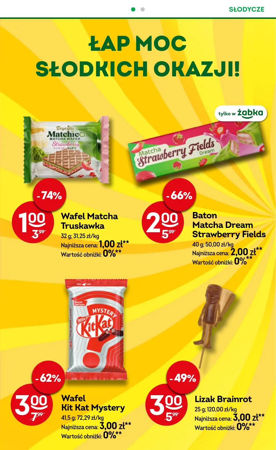 gazetka promocyjna Żabka Uwolnij swój czas! - Strona 78