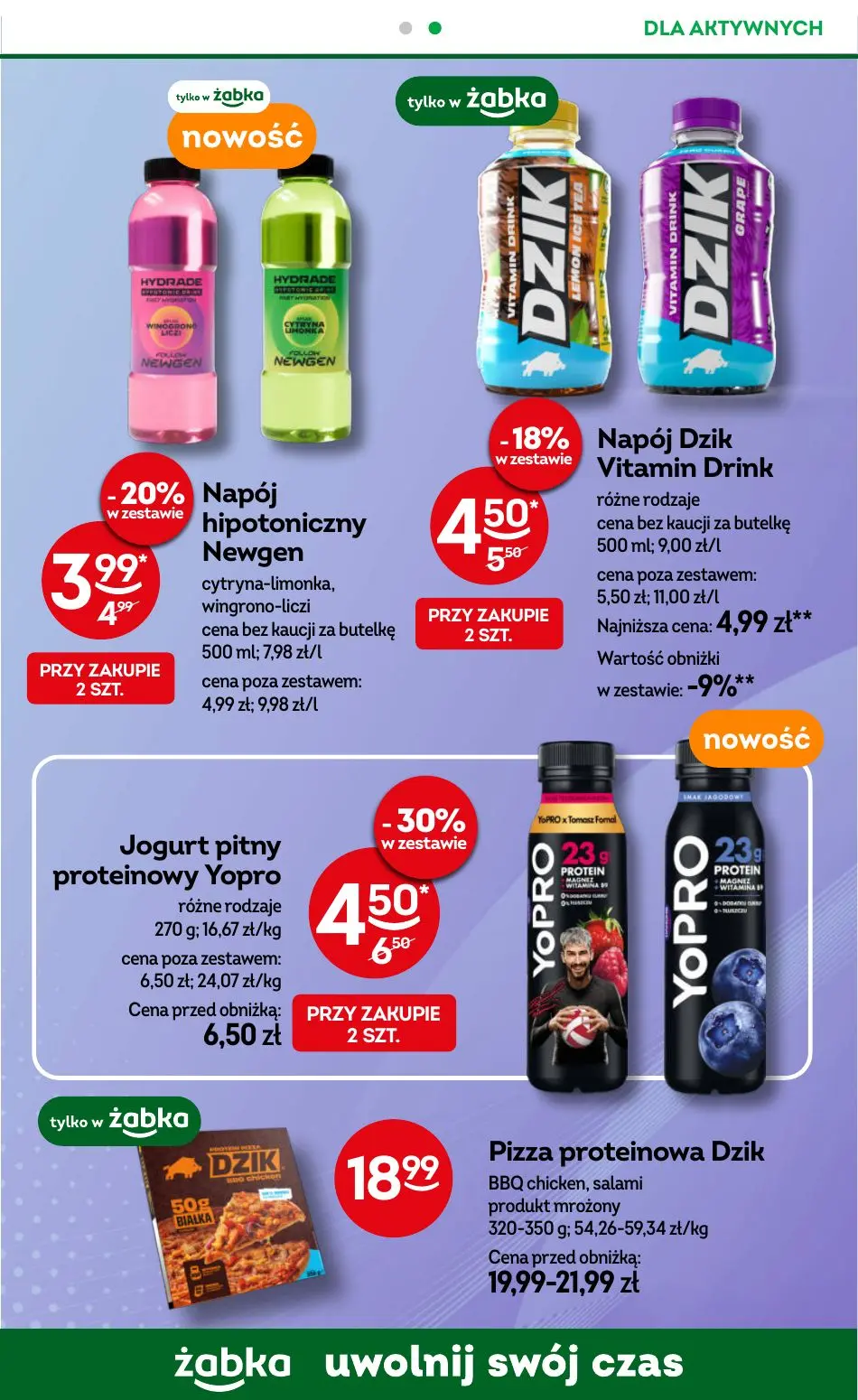 gazetka promocyjna Żabka Uwolnij swój czas! - Strona 81